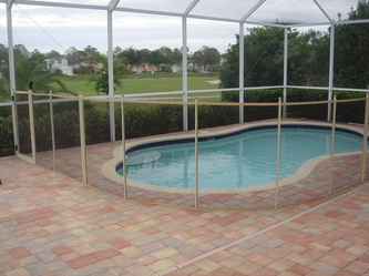 Pool Fencing in Pavers Odessa FL