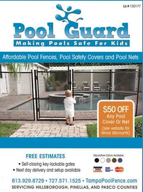 Tampa pool fencing coupon and discount page
